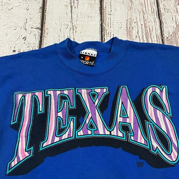 Vintage Texas Travel Tourism Destination Souvenir Crewneck Sweatshirt - Picture 4 of 5